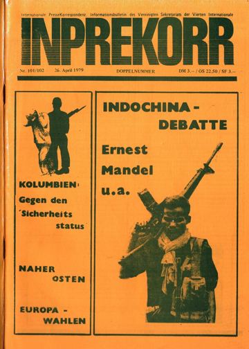 Umschlag, Inprekorr Nr. 101/102
