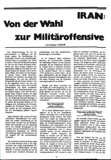 Umschlag, Inprekorr Nr. 109