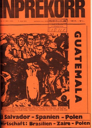 Umschlag, Inprekorr Nr. 5 (133)