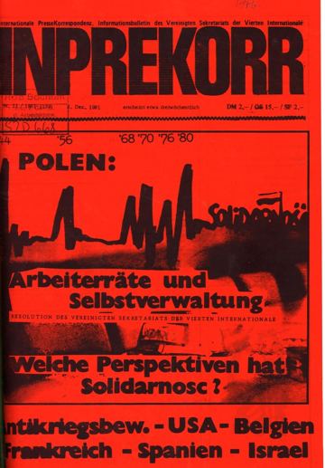 Umschlag, Inprekorr Nr. 11 (139)