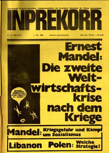 Umschlag, Inprekorr Nr. 9 (148)