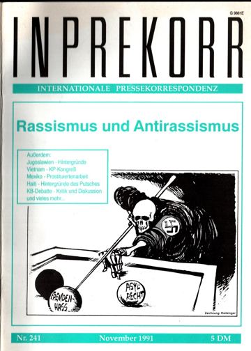 Umschlag, Inprekorr Nr. 241